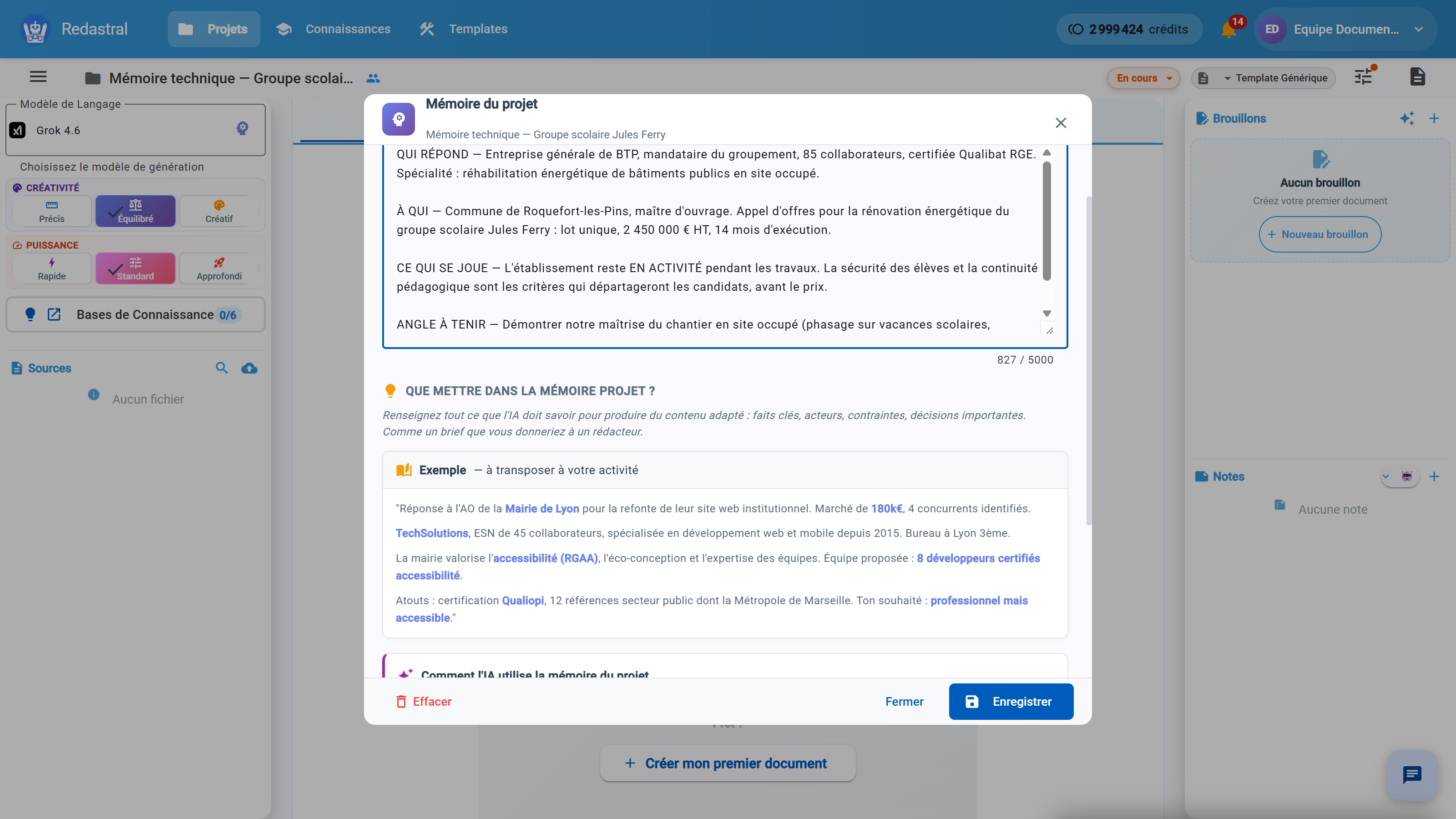 Affiner : la mémoire du projet